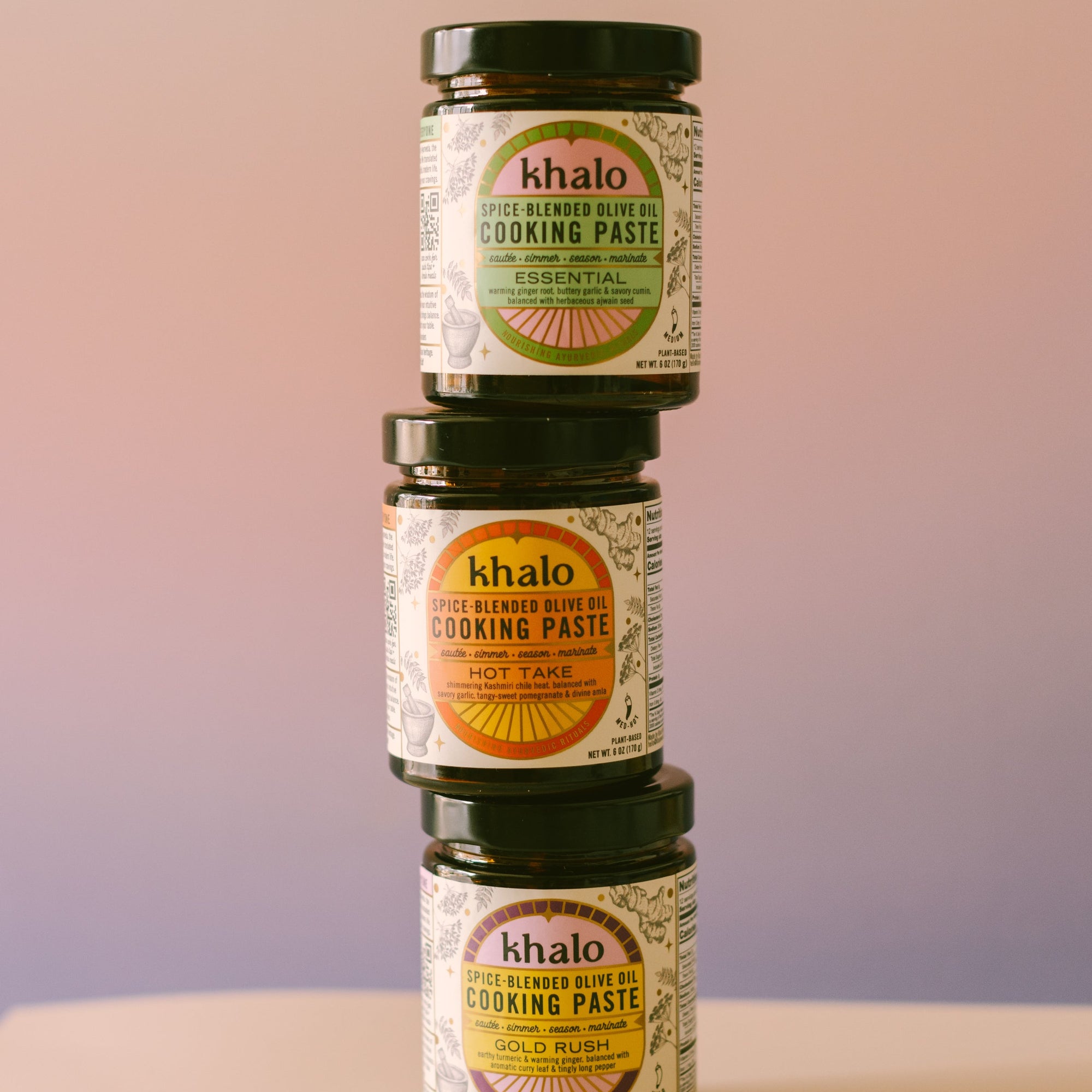 Khalo Spicy and Savory Seasoning Paste Duo Pack (Save 9%!)