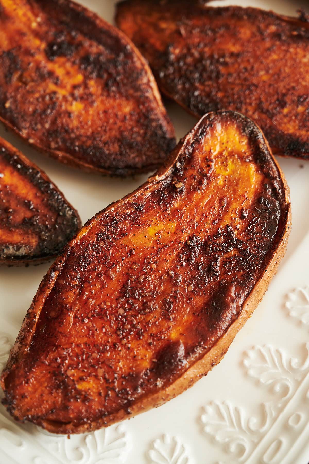 Caramelized sweet potatoes